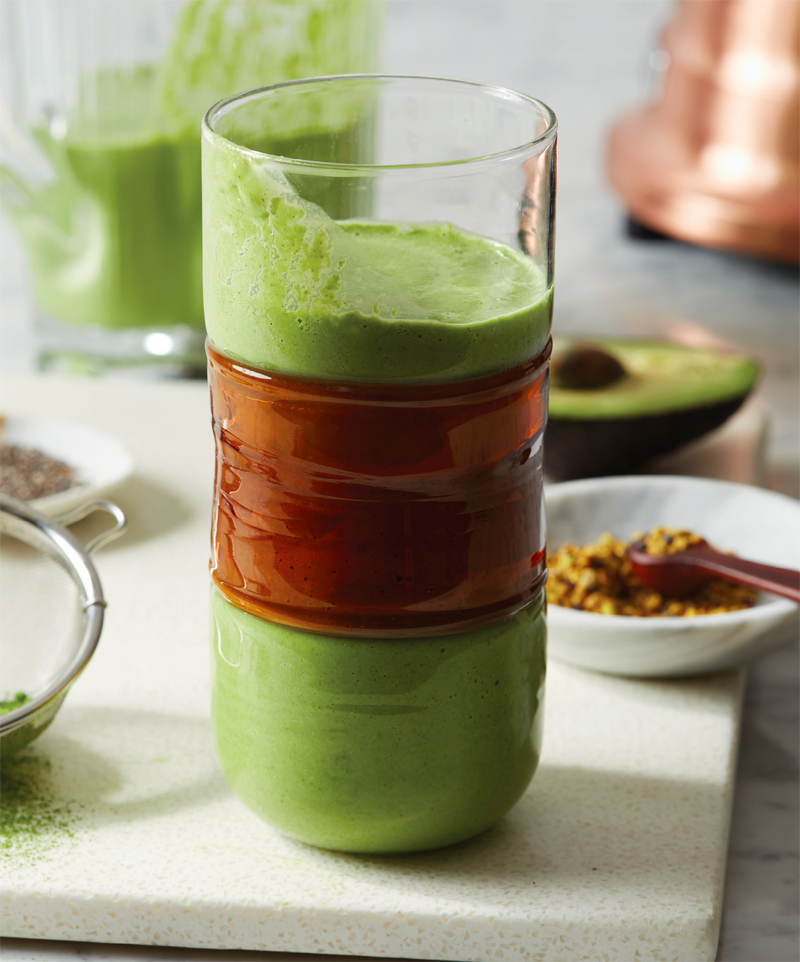 Green pow pow smoothie recipe