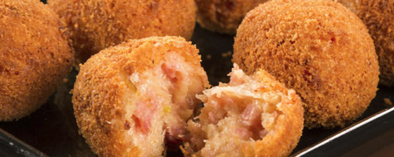 Deep-fried cheese balls recipe